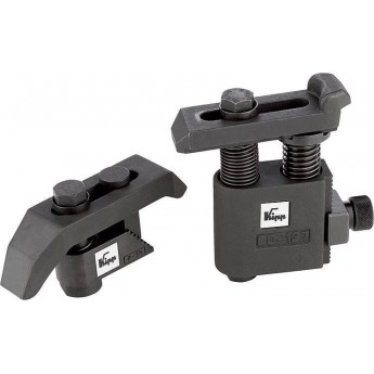 Изогнутый прихват с регулировкой KIPP K0004 15207 Изогнутый прихват с регулировкой KIPP K0004 15207