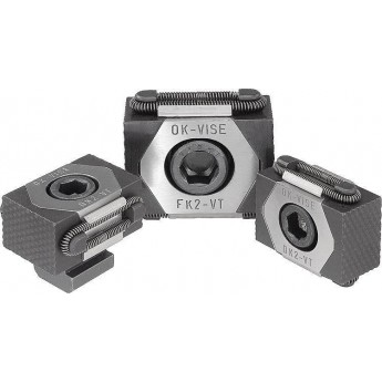 Зажимы клиновидные плоскости зажима рифленые KIPP K0040 327761