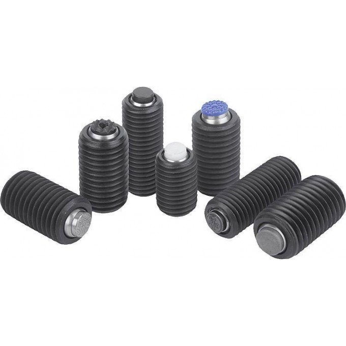 Опоры подвижные регулируемые с уплотнительным кольцом, сменными... KIPP K0291 327770